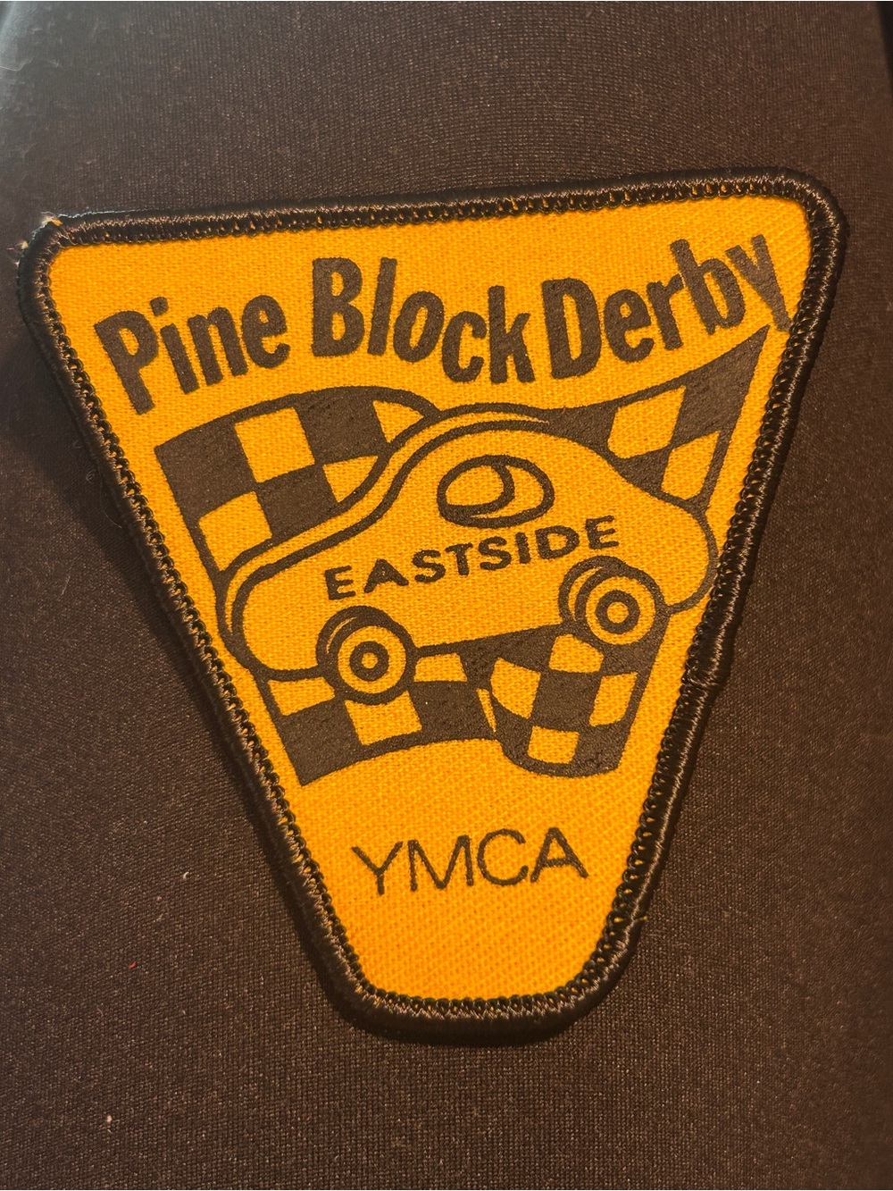 VTG Eastside YMCA Pine Block Derby Car Racing Embroidered Patch